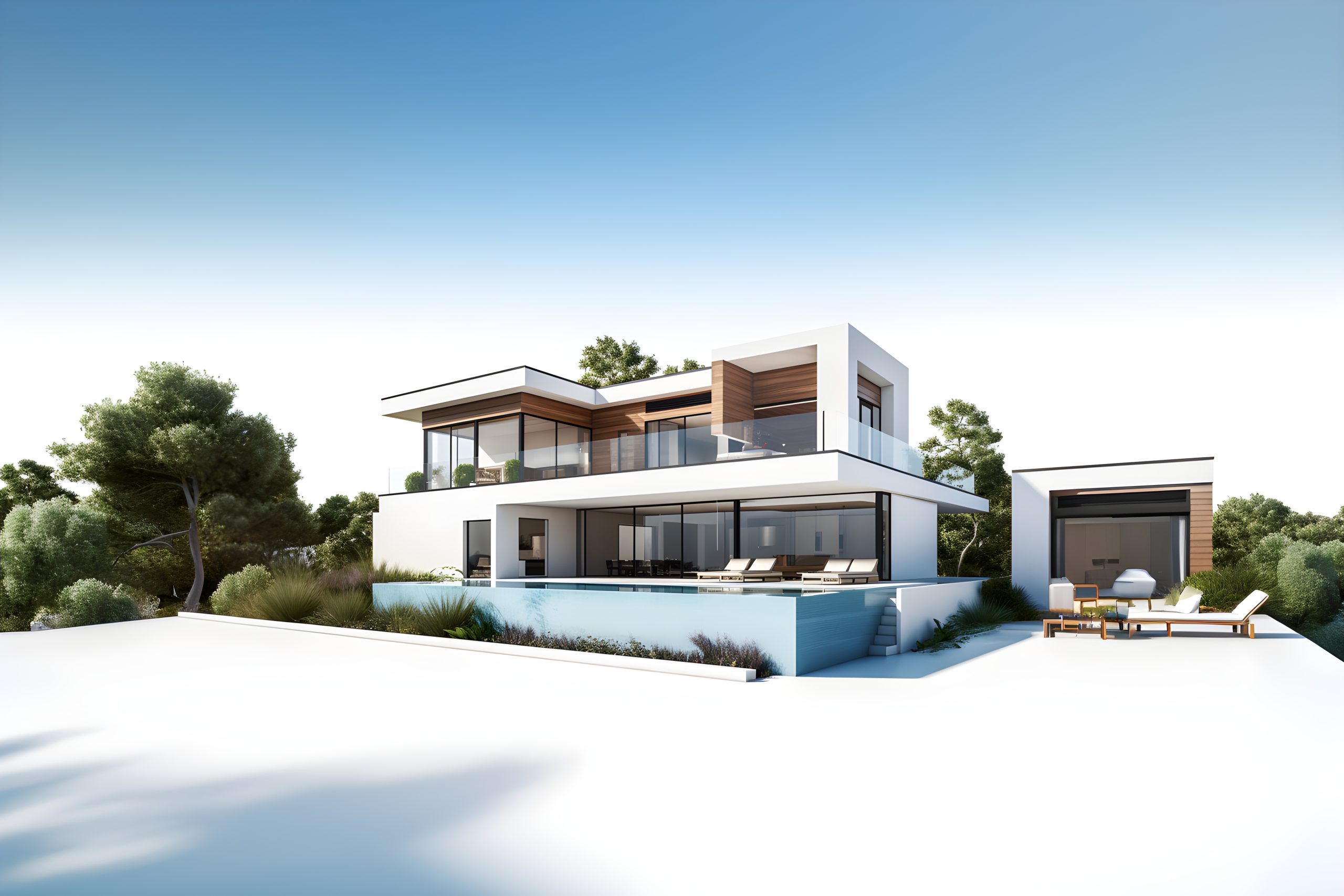 Home Architecture 148 3d model house building scaled